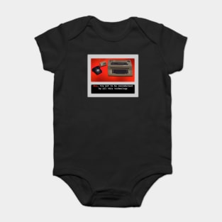 Overwhelmed By Technology Baby Bodysuit